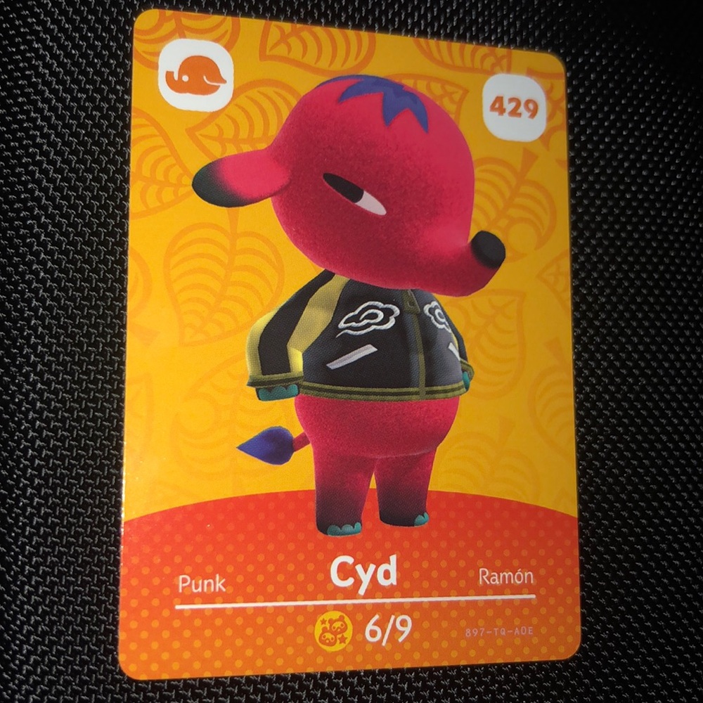 Animal Crossing amiibo - Cyd - card 429